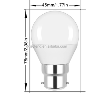 E27 dẫn bóng đèn 4W thay thế 40 W bóng đèn ấm trắng 3000 K <span class=keywords><strong>b22d</strong></span> 24 V 370 lumen nhỏ G45 - Product Image 4
