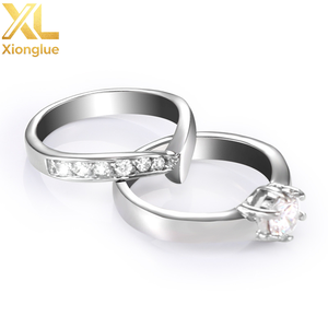 European American-style Fashion Trendy 18K <b>Gold</b> Plated 10K <b>Gold</b> <b>Rings</b> <b>Set</b> Unisex Personalized Minimalist Geometric Shape Office - Product Image 1