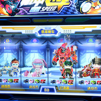 Mesin Game Balap Mobil Arcade Simulator Koin 4D Race Video 4 Pemain Mesin Game Arcade Garansi 1 Tahun Bahasa Inggris