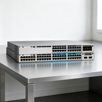 Switch Jaringan 3-Lapisan Seri C9300 dengan 24 Port UPOE Gigabit, Model C9300-24U-E, C9300-24U-A, C9300-24UX-E, C9300-24UX-A