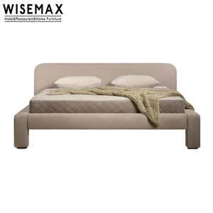 WISEMAX-muebles modernos de lujo <span class=keywords><strong>para</strong></span> dormitorio, marco de madera, <span class=keywords><strong>cama</strong></span> doble de tela, <span class=keywords><strong>cama</strong></span> suave de <span class=keywords><strong>esponja</strong></span> <span class=keywords><strong>para</strong></span> el hogar - Product Image 6