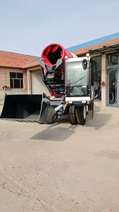 Mobile Self Loading Concrete <strong>Mixer</strong> Machine Portable Diesel <strong>Mini</strong> Small <strong>Cement</strong> Truck <strong>Mixer</strong> for Sale - Product Image 4