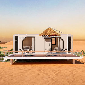 Villa préfabriquée professionnelle personnalisée facile à installer boîtier plat détachable Maisons en conteneur à structure en acier Normes d'étanchéité - Product Image 2