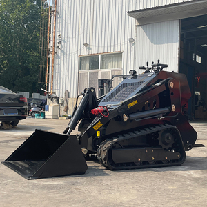 Mini-chargeuse compacte T800 de haute qualité, la <span class=keywords><strong>moins</strong></span> chère, avec moteur à essence, à vendre, pour travaux agricoles et de construction - Product Image 2