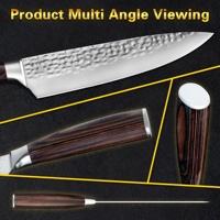10% de réduction manche en bois de Pakka marron 67 couches VG10 ensemble de couteaux japonais en acier damas de cuisine professionnelle avec motif martelé
