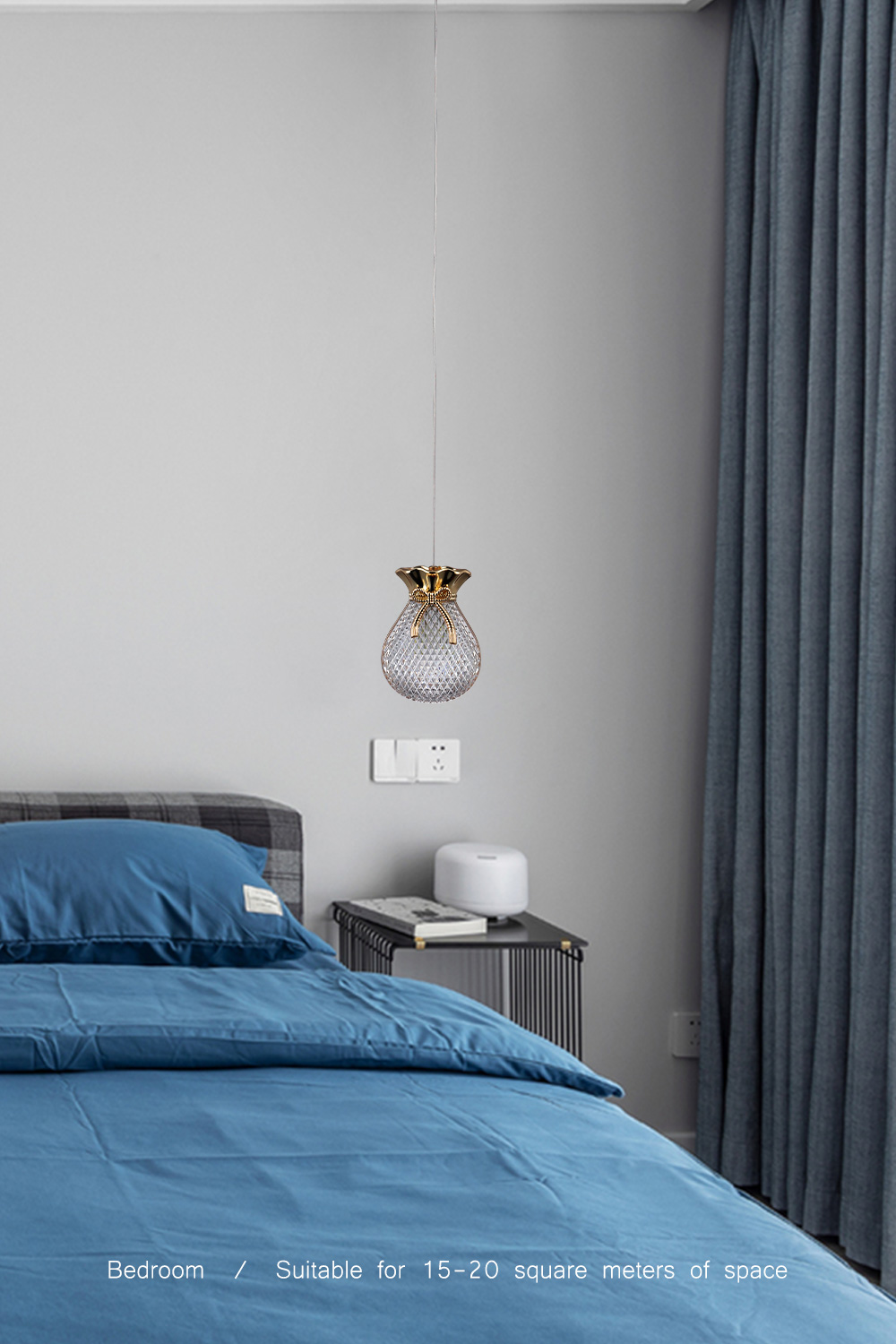 Factory Price Acrylic Hang Lamp Living Room 5w Gold Pendant Light Modern Kitchen Chandelier With Light Source
