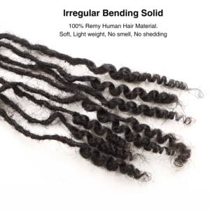 [Orient Dreads] Vente chaude 2025 <span class=keywords><strong>Dreadlocks</strong></span> en cheveux humains Interlocs Thin Locs <span class=keywords><strong>Dreadlocks</strong></span> artificielles Entièrement faites à la main - Product Image 3