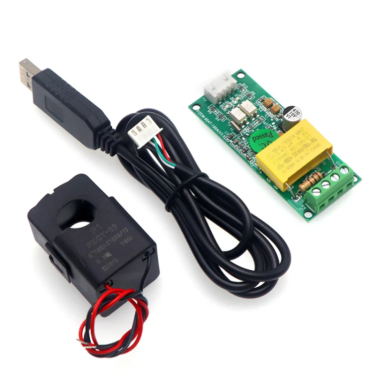 100A+CT divisé+TTL vers USB