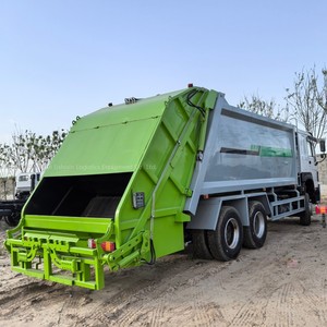 Used Sinotruk <strong>6</strong>*<strong>4</strong> 10 Wheels Removal Cleaning Small <strong>Garbage</strong> <strong>Truck</strong> <strong>Garbage</strong> Compactor <strong>Truck</strong> - Product Image 5