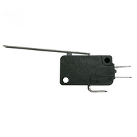 Interrupteur de fin de course de bonne qualité DV16 20A 250V avec levier long en métal, micro-interrupteur pour machine électrique