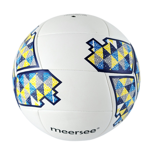 ลูกฟุต<span class=keywords><strong>บอล</strong></span>ยี่ห้อ Meersee ขนาด 5 ผลิตจากวัสดุ PU ทนทาน เหมาะสำหรับการฝึกซ้อม กีฬา และการแข่งขัน พร้อมโลโก้สั่งทำพิเศษ 12 แผ่น - Product Image 6