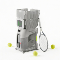 Máquina Lanza Pelotas de Tenis Tenniix, Robot de Tenis con IA, Máquina de Entrenamiento Profesional para Práctica de Tenis