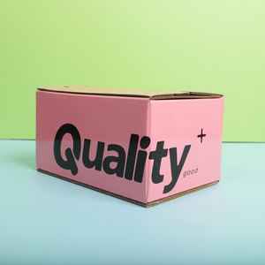 Caja de Cartón para Envíos con Logotipo Personalizado Lionwrapack, Color Rosa, Autoadhesiva, de Papel Corrugado, con Cierre de Cremallera, para Regalos - Product Image 4