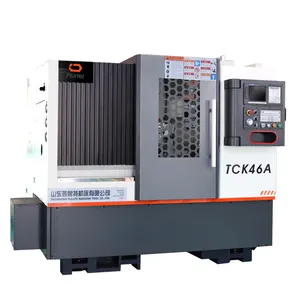 Máquina herramienta de torno CNC Tck46A para torneado de metal