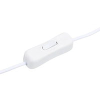 Câble d'extension USB mâle à femelle à prix compétitif avec petit interrupteur à bouton-poussoir en caoutchouc marche/arrêt pour ventilateur de lampe de bureau