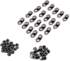 Lace Fittings, Boot <b>Hooks</b> with Rivets for Climb Hiking <b>Shoes</b> Work Outdoor Mountaineering Boots - Product Image 1
