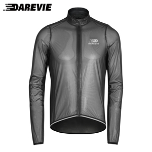 Vêtements de vélo haut de gamme hommes vélo cyclisme imperméable résistant à l'eau Transparent visibilité cyclisme veste de <span class=keywords><strong>pluie</strong></span> - Product Image 2