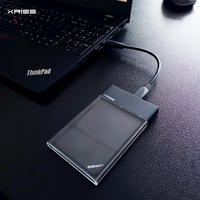 Box esterno per disco rigido USB 3.0, custodia per hard disk Type-C, case per disco rigido SATA da 2,5 pollici