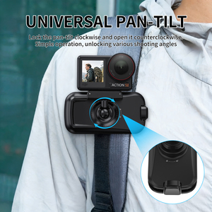 คลิปหนีบกระเป๋าแบบแม่เหล็ก พร้อมหัวบอลหมุนได้ 360 องศา สำหรับติดตั้งกล้องแอคชั่นแบบปลดเร็ว ใช้ได้กับ <span class=keywords><strong>Osmo</strong></span> Action 5 Pro 4 3 <span class=keywords><strong>Osmo</strong></span> 360 - Product Image 1
