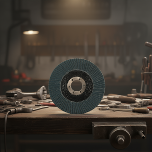 Disque à lamelles en zircone Ttake 115x22 mm, grain 80, dos en fibre pour le meulage - Product Image 3