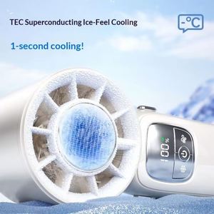 <b>Mini</b> Portable Desktop Neck Hanging Handheld Fan Outdoor Personal <b>Cooler</b> High Speed Semiconductor Cooling - Product Image 4