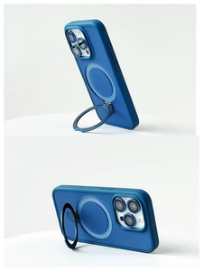 เคสสำหรับ iPhone 18 Pro Max, 17/16 พร้อมขาตั้ง, แบบด้านแม่เหล็กสำหรับ iPhone 15/14 ป้องกันการกระแทก - Product Image 4