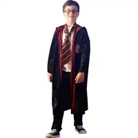 Disfraz de Halloween para niños y niñas, uniforme escolar de magia de Harry Potter, Europa y EE. UU.