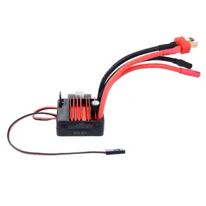 Suppass Hobby gebürsteter 60A elektronischer Geschwindigkeitsregler ESC für 540 5 Slot Motor Raupenwagen Rc Auto Kinderspielzeug