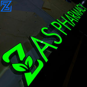 Letras LED Acrílicas 3D Personalizadas Luminosas, Letrero Publicitario con Iluminación Frontal/Trasera para Tiendas y Empresas <span class=keywords><strong>de</strong></span> Automóviles - Product Image 6