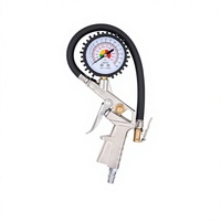 Manomètre de Précision Mécanique Robuste pour Compresseur d'Air, Accessoire de Pompe, Jauge de Pneu à Cadran, Plage 0-100psi/220psi, Précision 2psi, Universel