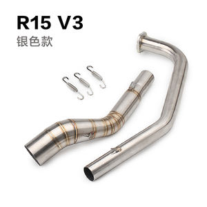 <span class=keywords><strong>Coude</strong></span> en acier inoxydable 51mm pour échappement de <span class=keywords><strong>moto</strong></span> R15 V3 R15V4 XSR155/MT15 - Product Image 3