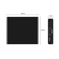 Répartiteur HDMI 4K 30hz 1 en 2 sorties pour moniteurs doubles Amplificateur en double pour Full HD 1080P