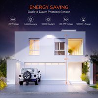 Haute qualité lumière du jour LED mur Pack lumière Design moderne lumière extérieure étanche IP65 75W 100W 150W décoration moderne applique murale