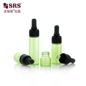 Flacon compte-gouttes en verre givré de 2 ml, 5 ml, 10 ml, 15 ml <span class=keywords><strong>pour</strong></span> sérum, huile essentielle - Product Image 1