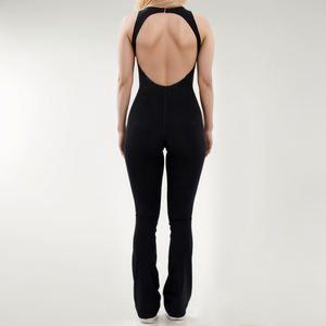 Patchwork Casual <b>Lounge</b> <b>Jumpsuit</b> for Women Breathable Summer Full-Length Midi Waist Active Jogger Bodysuit - Product Image 6