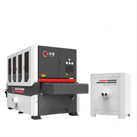 Machine de polissage automatique de métaux SQS1000 avec engrenage moteur pour l'ébavurage, le desserrage et l'élimination des scories des plaques en fer, aluminium et acier inoxydable