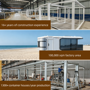 Casas Prefabricadas Hechas en China, Estructuras de Acero Móviles para Exteriores, Cabañas Espaciales, Hoteles Vacacionales, Espacios de Oficina, Tiendas, Villas - Product Image 5