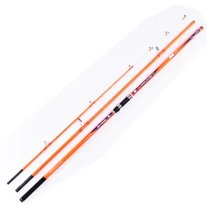 4.2m Fuji Top Guide 3 Sections Surf Long Casting High Carbon Fiber Beach Far Shot 160G Lure Weight Distance Throwing Fishing Rod