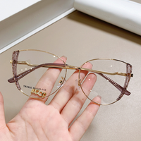 Lunettes de lecture unisexe NDK1106 légères, anti-lumière bleue, monture œil de chat, certifiées CE UV400, mode blanche