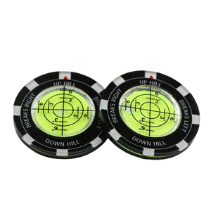 Niveau à bulle universel rond 40*5mm personnalisé avec logo et marque pour le golf, vente en gros - Product Image 5