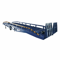 Rampe de chargement mobile pour conteneurs CE ISO, rampe de levage pour chariot élévateur, utilisée pour les chariots élévateurs 8t 10t 12t