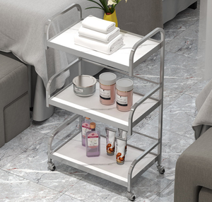Specialized storage rack for beauty salon - Beauty instrument storage trolley - Multi-functional mobile <b>tool</b> <b>cart</b> - Product Image 6
