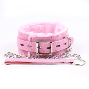 Collare in morbida pelle per giochi per adulti, bondage, prodotti sessuali, giochi di ruolo, BDSM, flirt, giocattoli erotici per coppie - Product Image 1