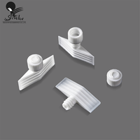 Bouchon de bec verseur en plastique PE coloré personnalisé de 5 mm pour emballage de sachet de soin de la peau