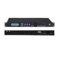 DSP260 Rack 2in 6out système de gestion de haut-parleur Pro Stage Sound Processor