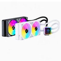 Refroidisseur de processeur SNOWMAN KS240 240 mm avec LED RGB, dissipateur thermique, refroidissement par eau, compatible avec LGA1700 AM4 AM5 LGA2011