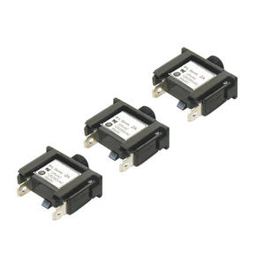 <span class=keywords><strong>UL1077</strong></span> AC 125V 250VAC 50VDC unipolaire pousser pour réinitialiser le disjoncteur thermique - Product Image 3