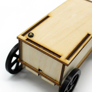 Kit de sensor del cuerpo humano para coche, juguete educativo de madera para niños de 7 a 9 años, ciencia, ingeniería, STEM, ensamblaje de modelos DIY - Product Image 3