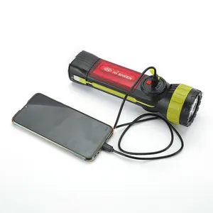 Vendita calda potente portatile portatile gancio di 360 gradi luce magnetica per tenda a Led Mobile luce da campeggio ricaricabile