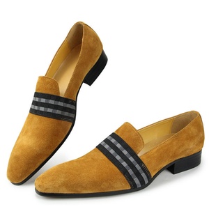 Mocasines Casuales de Ante Vacuno para Hombre, Diseño Sólido, Sin Cordones, Alta Calidad, Elegantes, a la Moda, para Bodas y Fiestas, Transpirables, para Primavera, Verano y Otoño - Product Image 2